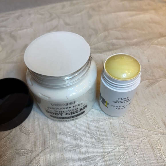 Beekman 1802 Whipped Body Cream and Pure Goat Milk Stick of Butter Bundle. - Picture 4 of 4